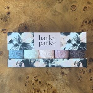Hanky Panky Lace Thongs - 5 pack - low rise